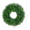 18in. Pre-Lit Artificial Boxwood Wreath with 25 Warm White LED Lights